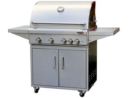 Dragon Fire 32-Inch 4-Burner Stainless Steel Gas Grill