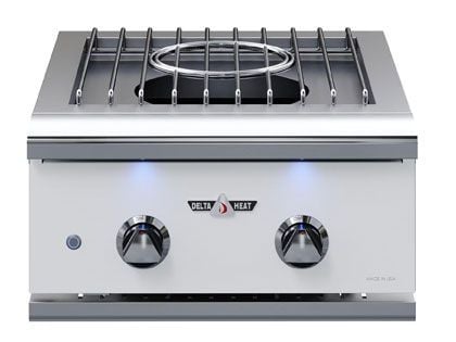 delta heat DHPW22 white panel 22-inch built in power burner
