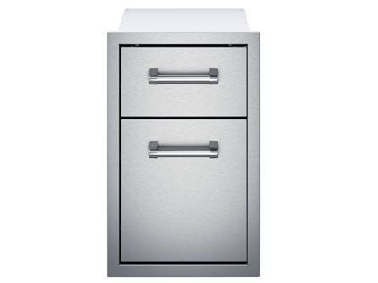 Delta Heat 13-Inch Stainless Steel Double Access Drawer