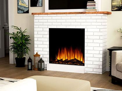 Dimplex Ignite Aspire 36-inch Built-In Firebox Electric Fireplace