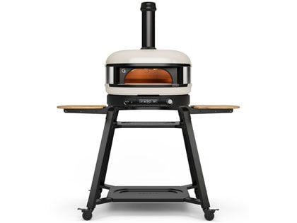 Gozney Dome (Gen 2) Triple Fuel Propane Gas, Charcoal & Wood-Fired Pizza Oven on Stand - Bone