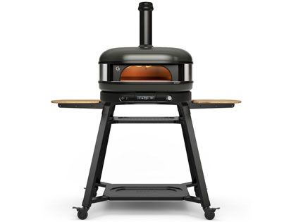 Gozney Dome XL (Gen 2) Triple Fuel Natural Gas, Charcoal & Wood-Fired Pizza Oven on Stand - Off Black