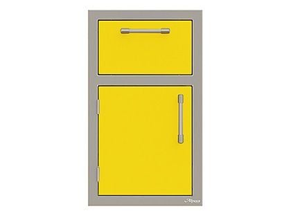 Alfresco 17-Inch Stainless Steel Left-Hinged Soft-Close Door & Paper Towel Holder Combo