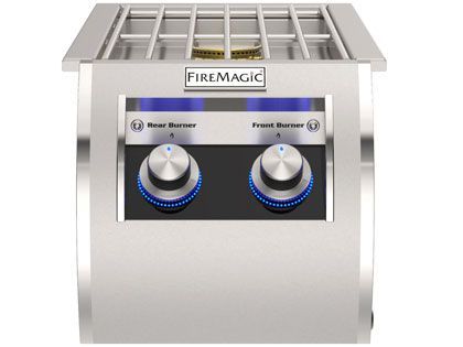 Fire Magic Echelon Diamond Gas Built-In Double Side Burner