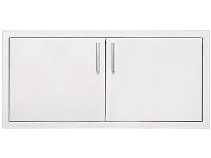 Summerset 36-Inch Stainless Steel 2-Drawer Dry Storage Pantry & Access Door Combo with Hidden Hinge