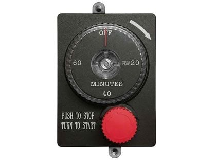 Warming Trends 1 Hour Dial Timer with Manual Emergency Shut-off
