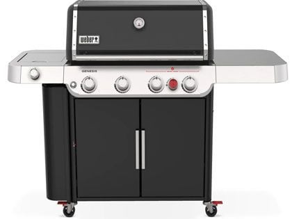 Weber GENESIS E-435 Gas Grill with Sear Burner & Side Burner - Black