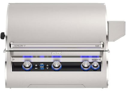 Fire Magic Echelon Diamond E660i 34-Inch Built-In Gas Grill with Digital Thermometer & Infrared Burner