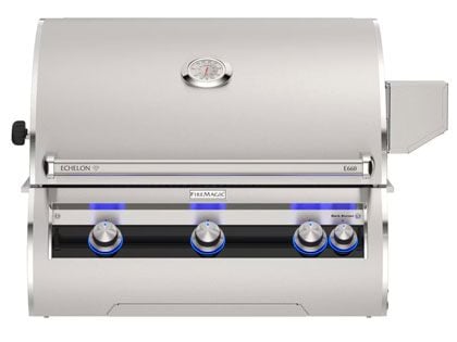 Fire Magic Echelon Diamond E660i 34-Inch Built-In Gas Grill with Analog Thermometer & Infrared Burner