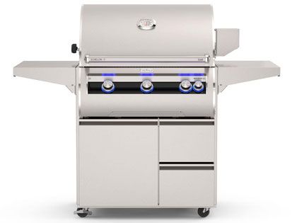 Fire Magic Echelon Diamond E660i 30-Inch Freestanding Gas Grill with Rotisserie & Analog Thermometer