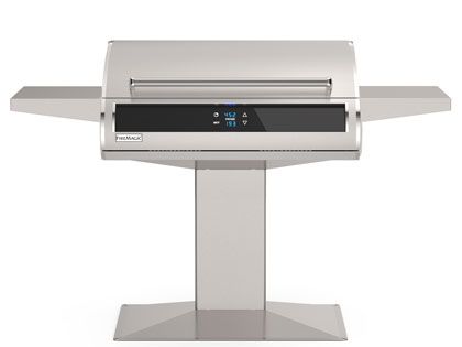 Fire Magic Electric EL500 30-Inch Post Mount Accessible ADA Electric Grill with Digital Timer and Single Control