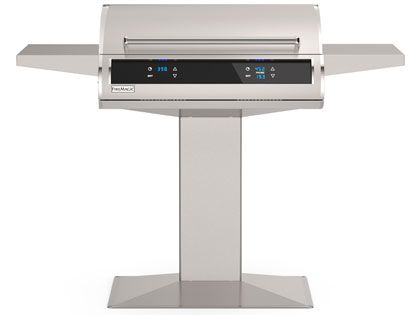 Fire Magic Electric EL500 30-Inch Post Mount Electric Grill with Digital Timer and Dual Controls