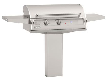 Fire Magic EL500 30-Inch In-Ground Post Mount Analog Electric Grill