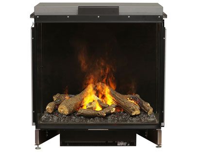 Dimplex Optimyst e-MatriX 35-inch Built-In Water Vapor Fireplace - Front Facing