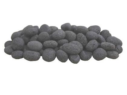 Firegear Lava Stones - 50 lb Bag - Grey