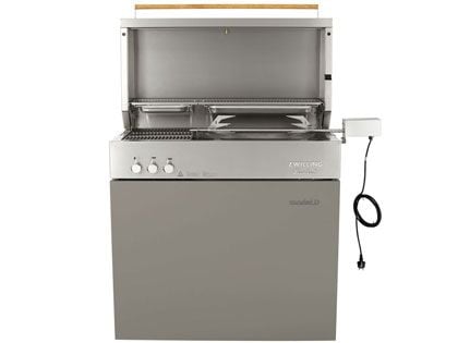 zwilling flammkraft taupe freestanding grill
