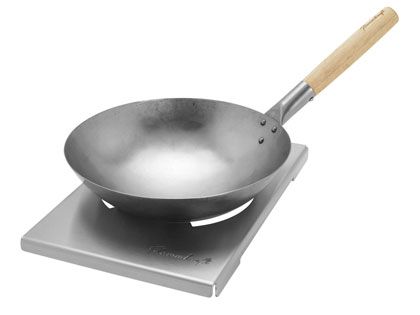 ZWILLING Flammkraft 13-inch Carbon Steel Wok for Model D Gas Grill