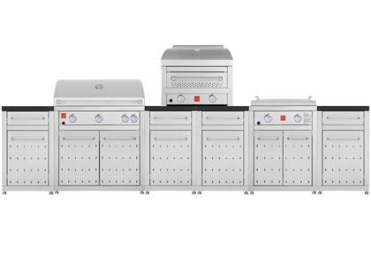 fuego FMOD-15F 143-inch bbq kitchen island 
