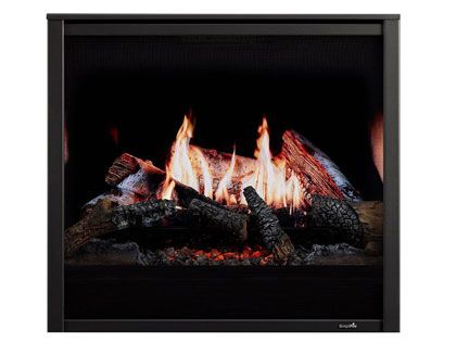 SimpliFire Inception 36-inch Electric Fireplace with Folio Decorative Front