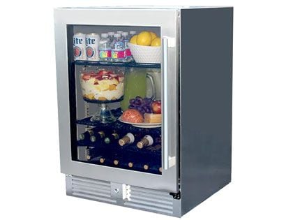 ProFire 24-Inch 5.0 Cu. Ft. Outdoor Glass Door Refrigerator