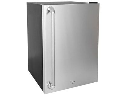 Blaze 20-Inch 4.4 Cu. Ft. Right Hinge Compact Refrigerator with Stainless Steel Door & Towel Bar Handle