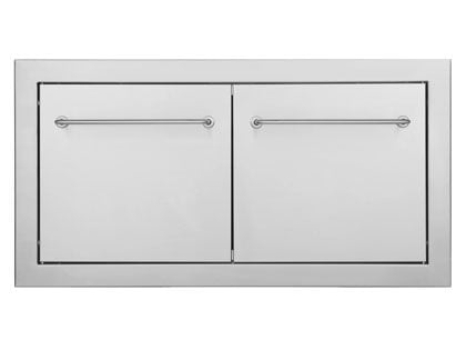 Fuego 40-Inch Stainless Steel Flush Mount Double Access Door