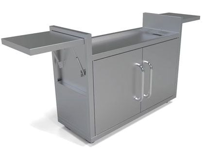 Fusion Stainless Steel Cart for 41-Inch 3-Burner Griddle