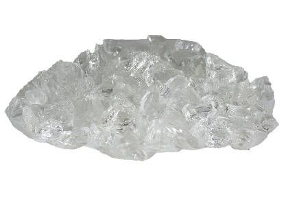 Firegear Fireglass 1/2" to 3/4" in Size - 10 lb. Jug - Crystal