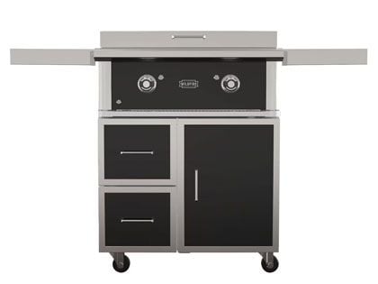 Wildfire Ranch Pro 30-Inch 2-Burner Black 304 Stainless Steel Griddle