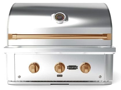 wildfire ranch pro black stainless steel 30-inch built in grill
