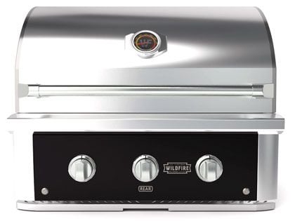 wildfire ranch pro black stainless steel 30-inch built in grill
