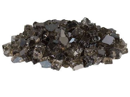 Firegear Reflective Fireglass 1/2" to 3/4" in Size - 10 lb. Jug - Bronze