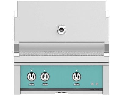 Hestan 30-Inch 2-Burner Built-In Gas Grill with Infrared Sear Burner & Infrared Rotisserie Burner