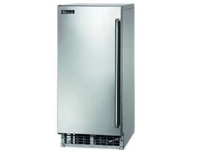 Perlick Signature Series 55 Lb. 15-Inch Left Hinge Outdoor Rated Ice Maker