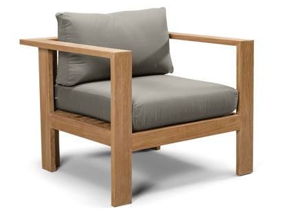 Harmonia Living Ando Teak Club Chair