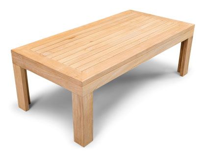 Harmonia Living Ando Teak Rectangular Coffee Table