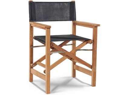 Director Teak Outdoor Dining Folding Armchair