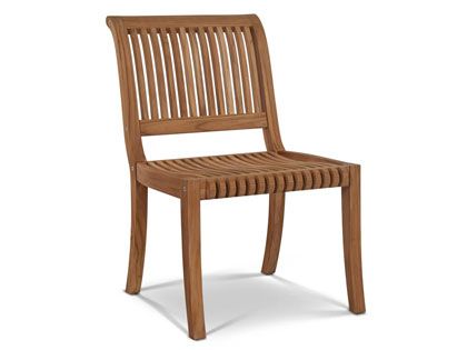 Palm Teak Outdoor Dining Side Chair