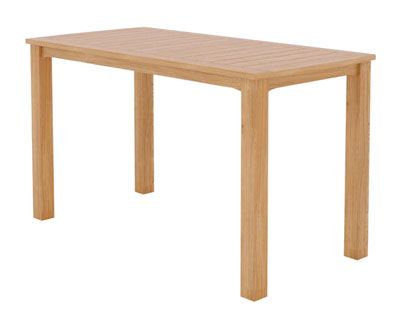 Mirador Rectangular Teak Outdoor Counter Height Table