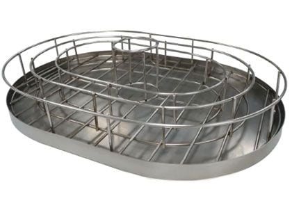 Primo Rib and Chicken Holder with Tray
