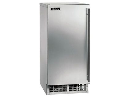 Perlick Signature Series 80 Lb. 15-Inch Undercounter Outdoor Rated Cubelet Ice Maker