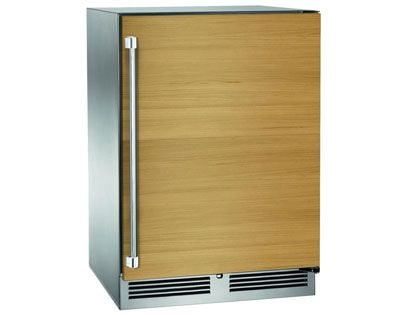 Perlick 24-Inch 5.0 cu. ft. Signature Series Stainless Steel Panel Ready Outdoor Dual Zone Refrigerator & Wine Reserve