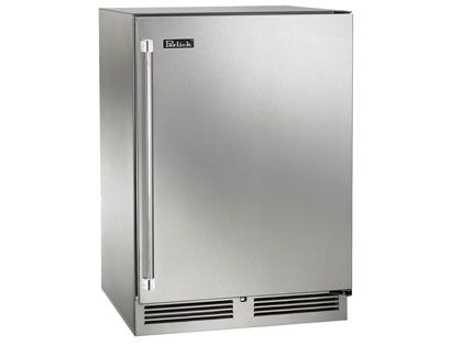 Perlick 24-Inch 5.2 cu. ft. Signature Series Marine & Coastal Series Stainless Steel Outdoor Freezer