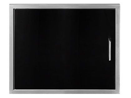 Wildfire 27 X 20 Black 304 Stainless Steel Vertical Single Access Door