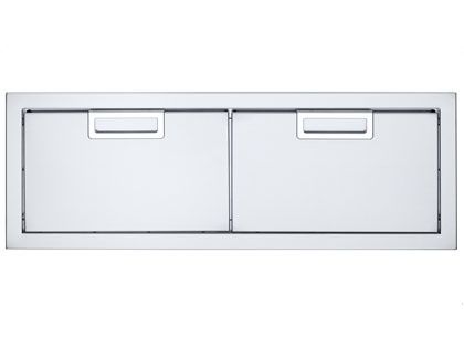 Crown Verity Infinite Series 48-Inch Stainless Steel Double Access Drawers