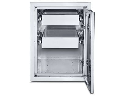 Crown Verity Infinite Series 21-Inch Enclosed Cabinet Storage with Double Storage Drawers - Large