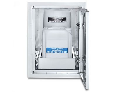 Crown Verity Infinite Series 21-Inch Enclosed Cabinet Storage with Fresh / Waste Water Tanks