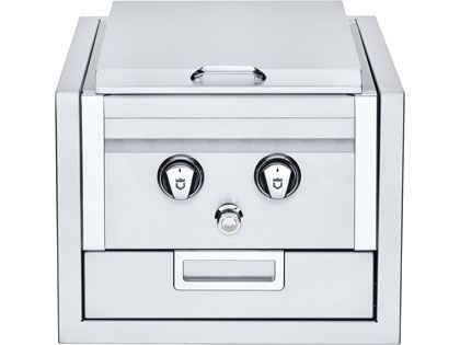 Crown Verity Infinite Series Built-In Gas Double Side Burner