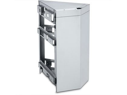 Crown Verity Infinite Series 21-Inch Stainless Steel 45 Degree Corner Cabinet