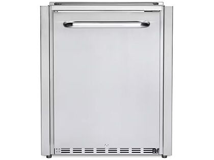 Crown Verity Infinite Series 24-Inch Stainless Steel Outdoor Refrigerator with Cabinet Module